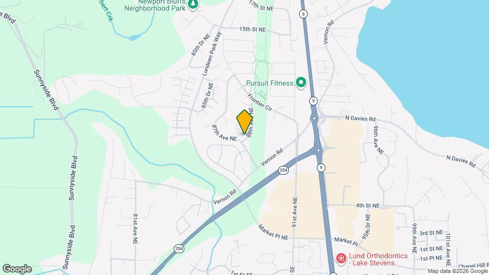 8724 8th Pl NE Map and Location Details