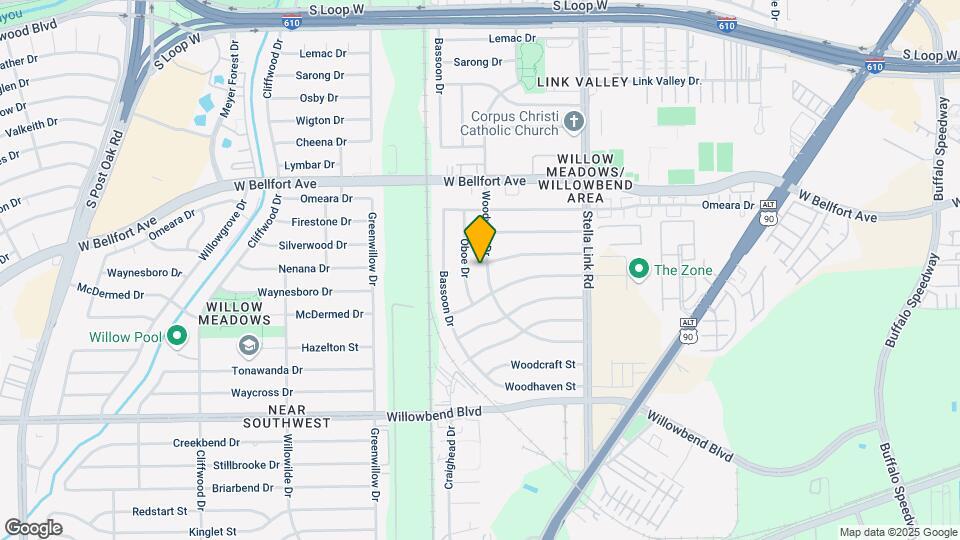 10302 Woodwind Dr Map and Location Details