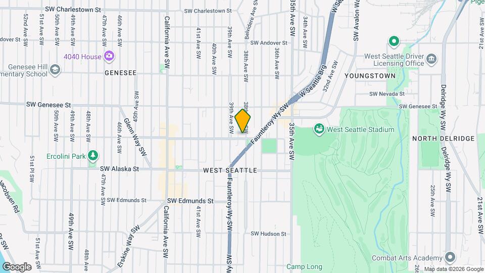 4457 38th Ave SW Map and Location Details