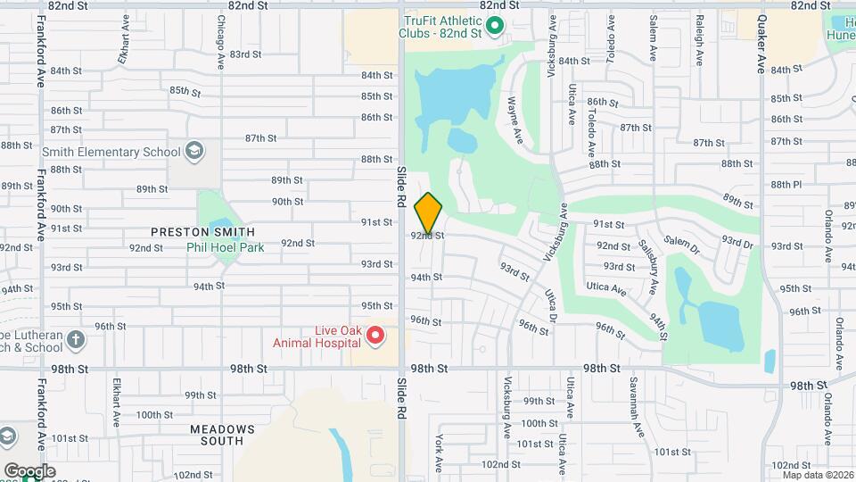 9201 York Pl Map and Location Details