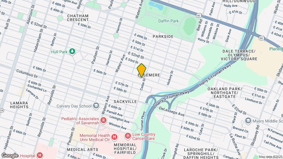 1229 E 55th St Map and Location Details