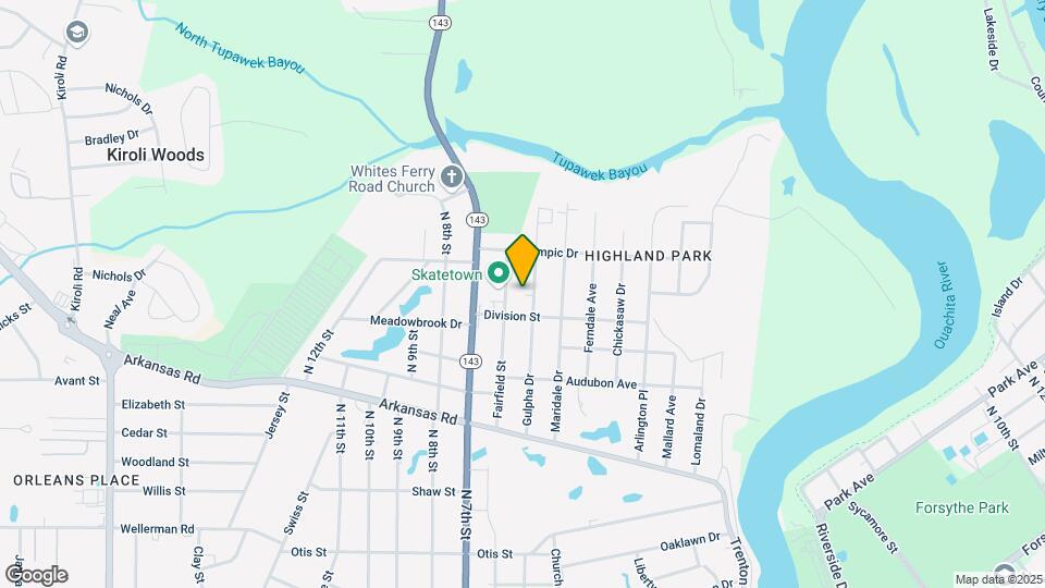 405 Gulpha Dr Map and Location Details