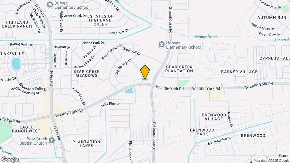 19311 Bear Meadow Ct Map and Location Details