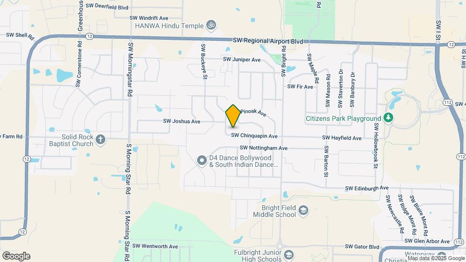 2308 SW Chinquapin Ave Mapa y Detalles de la Ubicación
