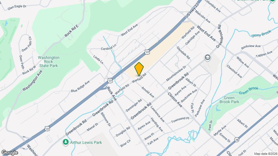 640 Warfield Rd Map and Location Details