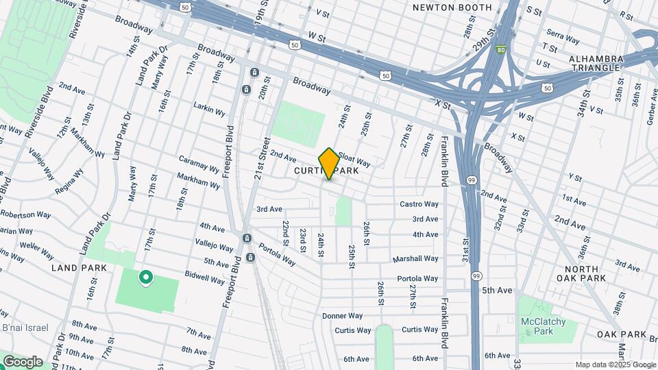 2417 Castro Way Map and Location Details