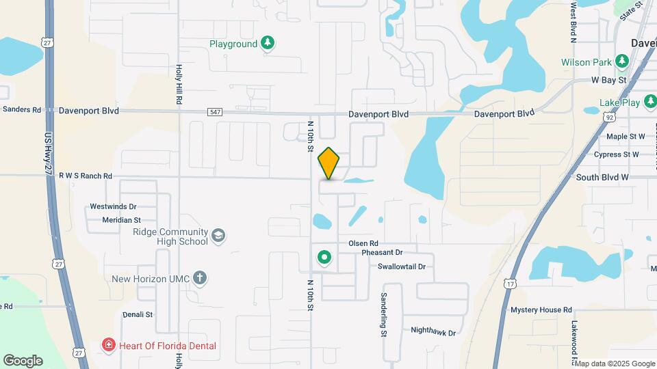 947 Highland Meadows St Map and Location Details