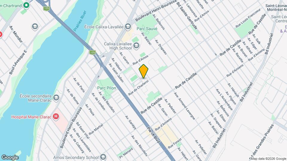 11133 Garon Av Map and Location Details