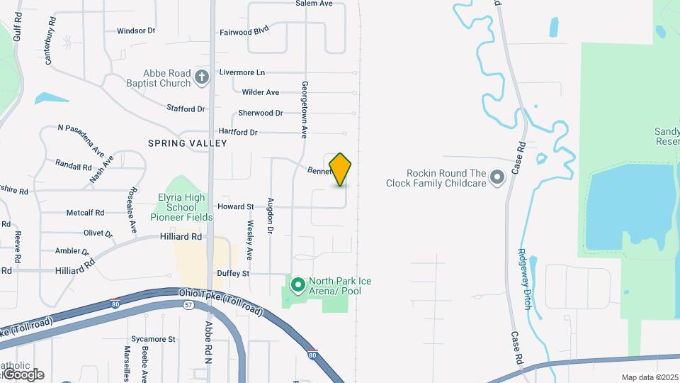 967 Bennett Dr Mapa y Detalles de la Ubicación