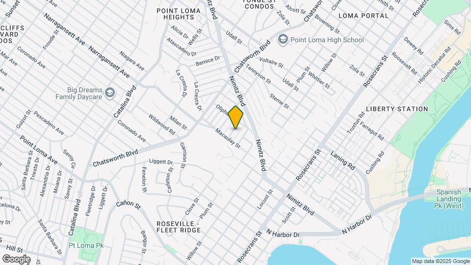 1833 Tustin St Map and Location Details