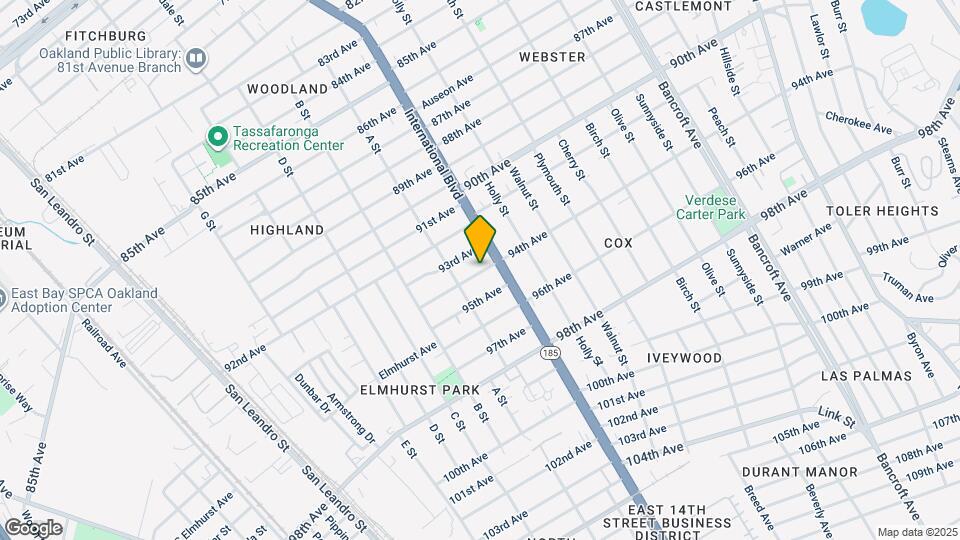 1349 94th Ave Mapa y Detalles de la Ubicación