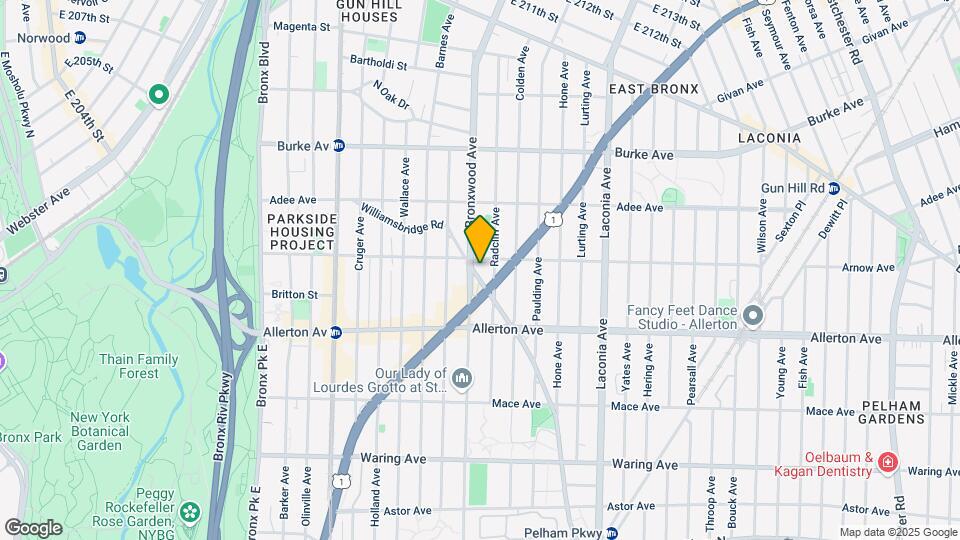 2772 Williamsbridge Map and Location Details