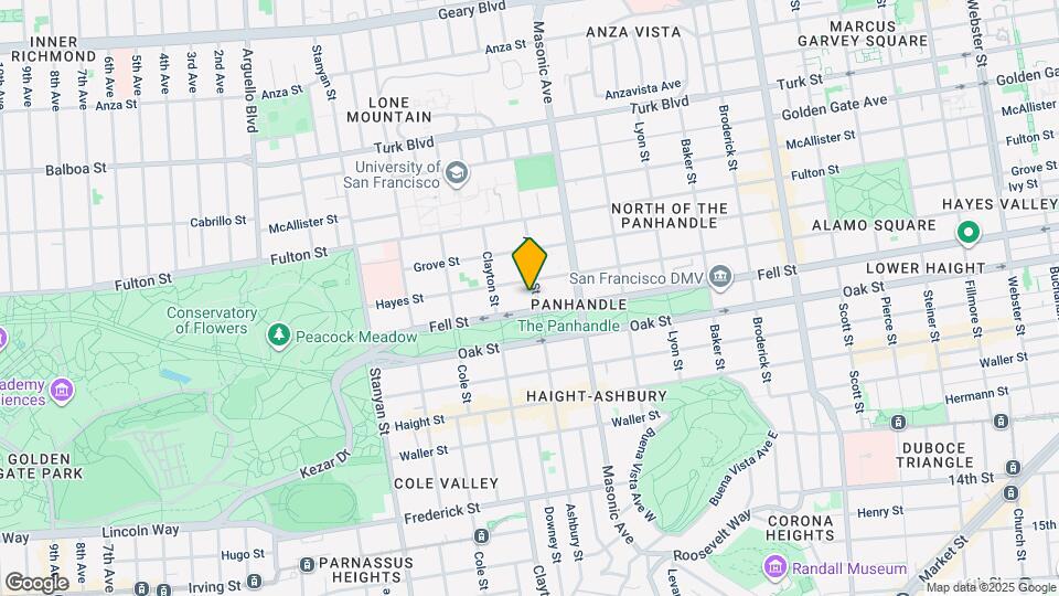 241 Ashbury St Map and Location Details