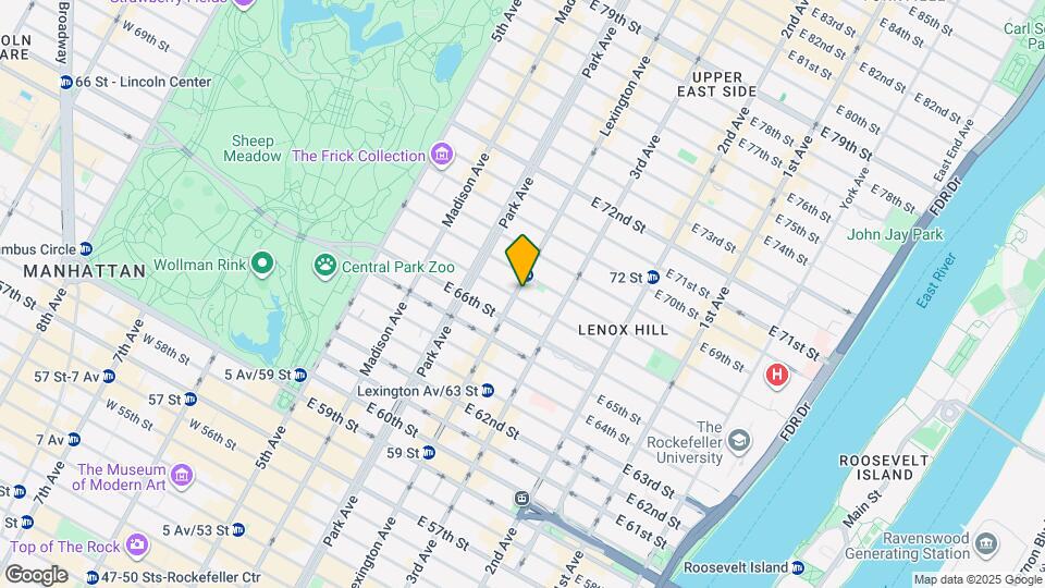 903 Lexington Ave Mapa y Detalles de la Ubicación