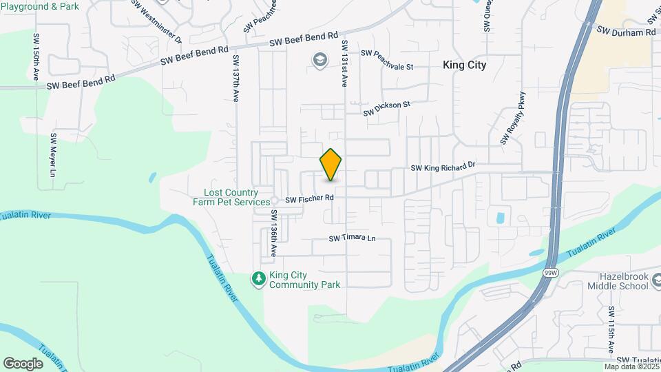 16927 SW 132nd Ter, Unit 16927 A Map and Location Details