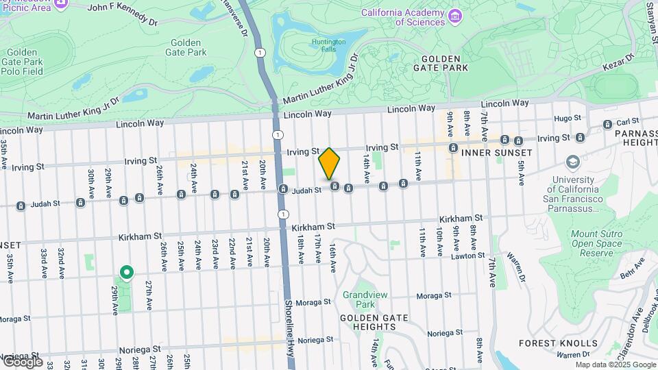 1395 16th Ave Mapa y Detalles de la Ubicación