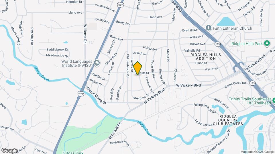5008 Gilbert Dr Mapa y Detalles de la Ubicación
