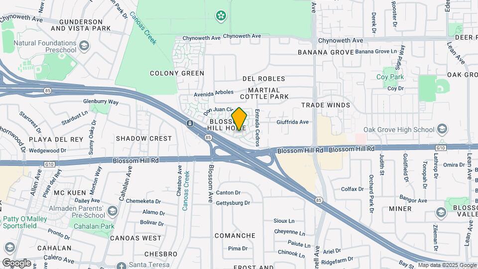 421 Velasco Dr Map and Location Details