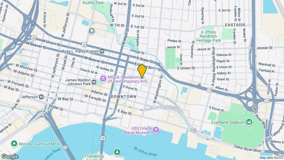 509 N Market St Map and Location Details