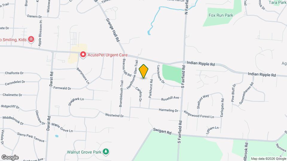 3661 Beacon Hill Ct Map and Location Details