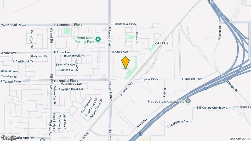4412 Bacara Ridge Ave Map and Location Details