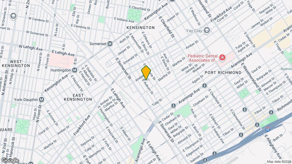 2135 E Auburn St Mapa y Detalles de la Ubicación