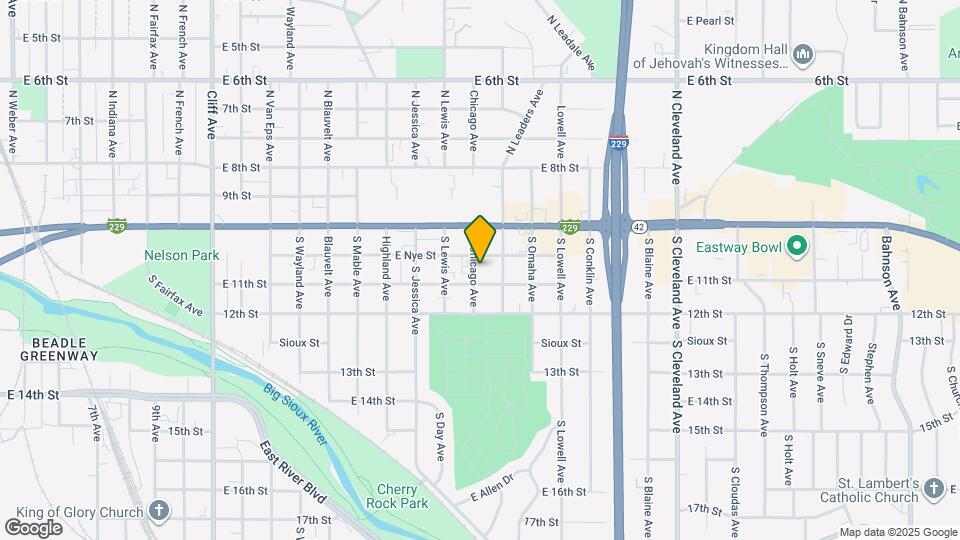 306 S Chicago Ave Mapa y Detalles de la Ubicación