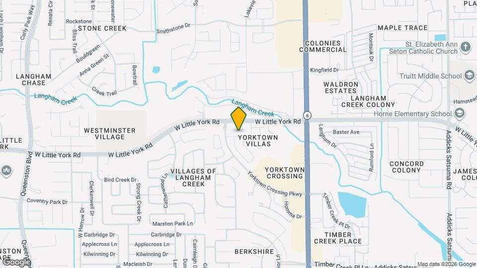 15918 Langhamwood Ln Map and Location Details