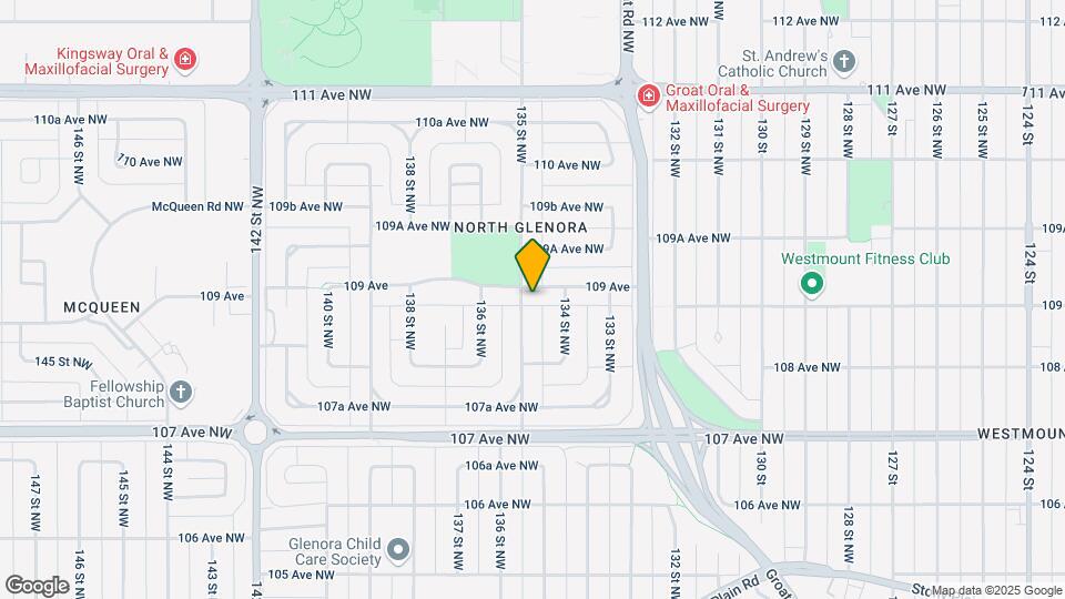 10841-10135 135 St NW Map and Location Details