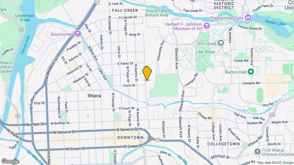 205 Linn St Map and Location Details