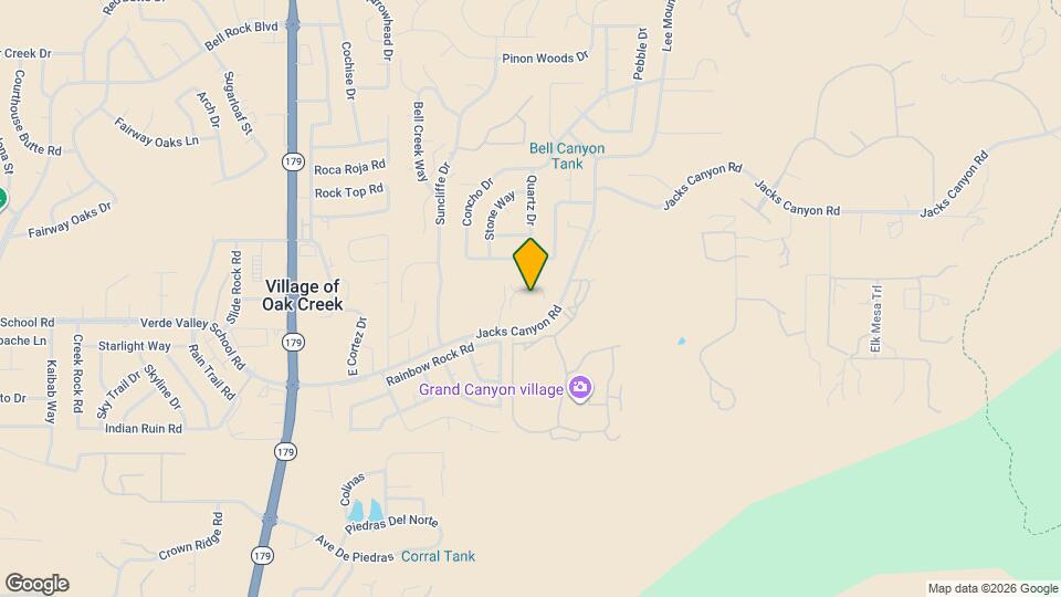 505 Jacks Canyon Rd Map and Location Details