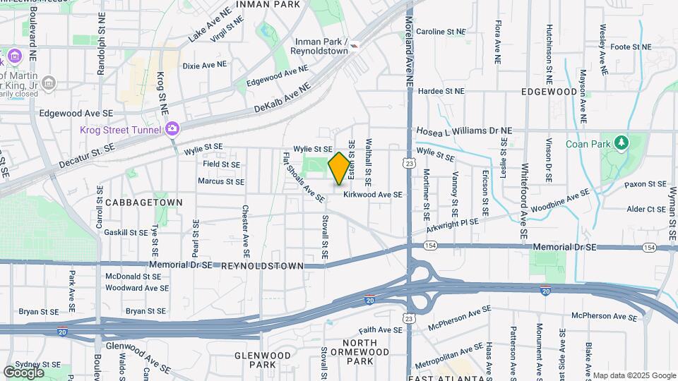 1024 Kirkwood Ave SE Map and Location Details