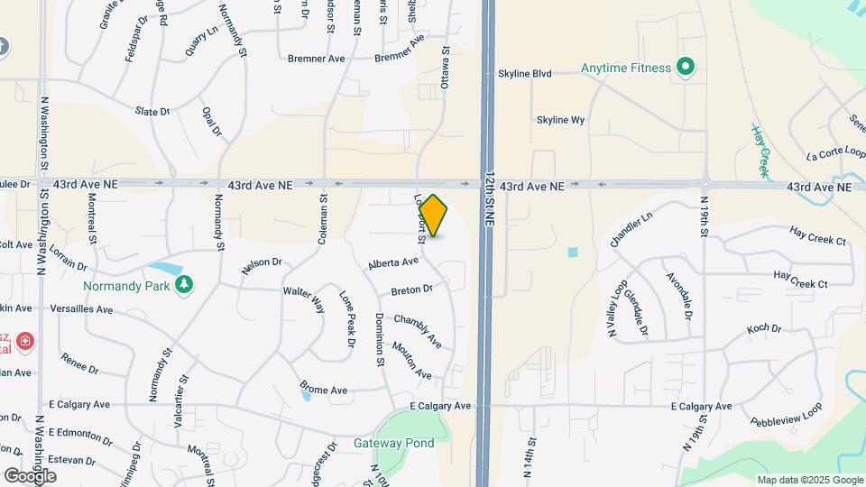 Alberta Heights Apartment Community Map and Location Details