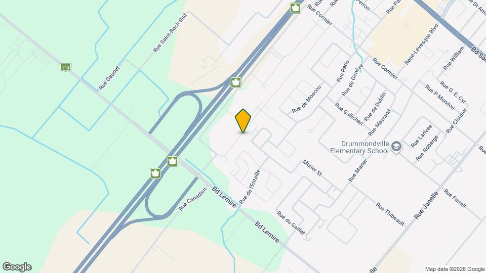 1660-1670 Lionel-Giroux St Map and Location Details