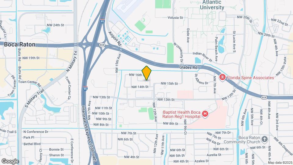 1224 NW 15th St Map and Location Details