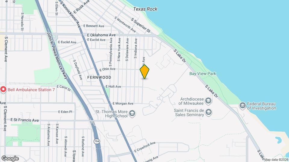 3348 S Illinois Ave Map and Location Details