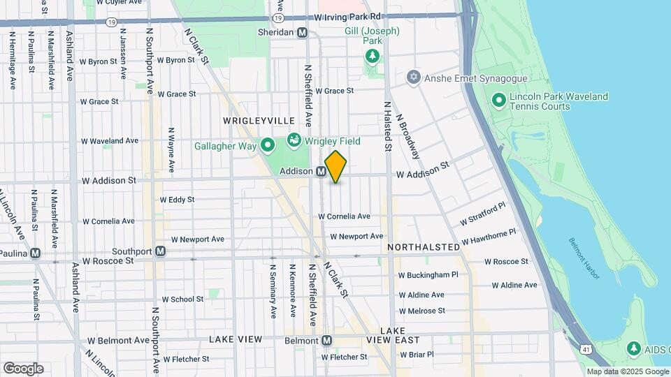 3543 N Wilton Ave, Unit 3 Map and Location Details