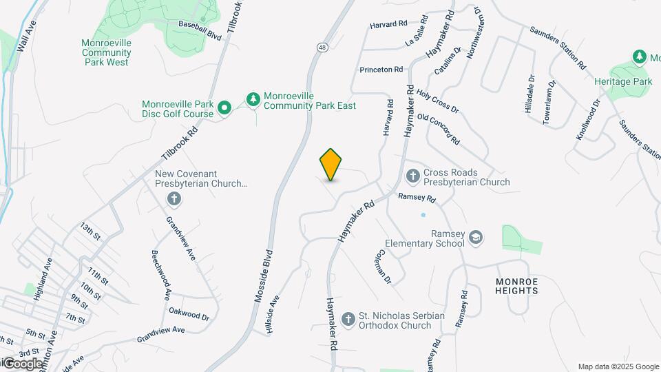 104 Briar Crest Dr Map and Location Details