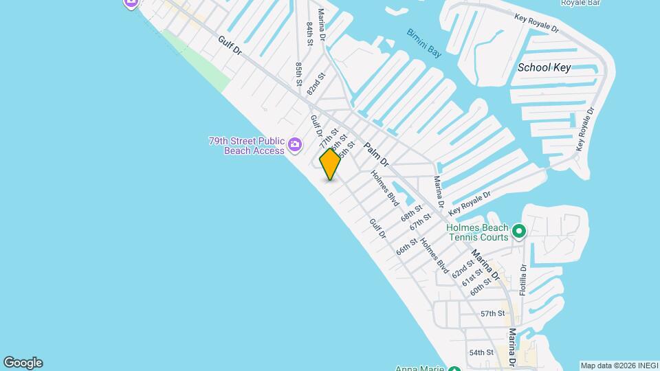 7310 Gulf Dr Map and Location Details