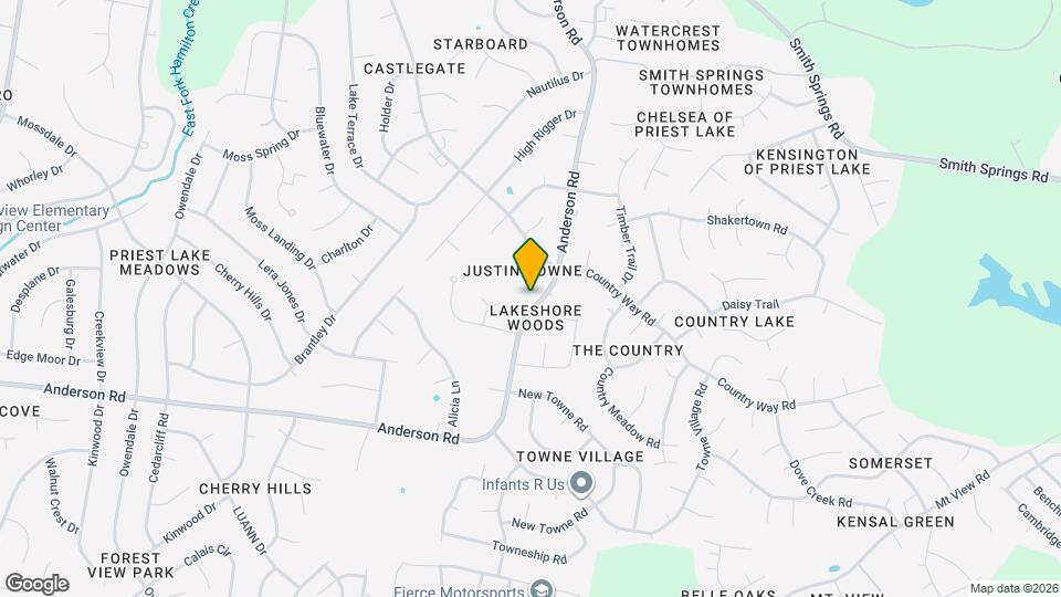 3250 Anderson Rd Map and Location Details