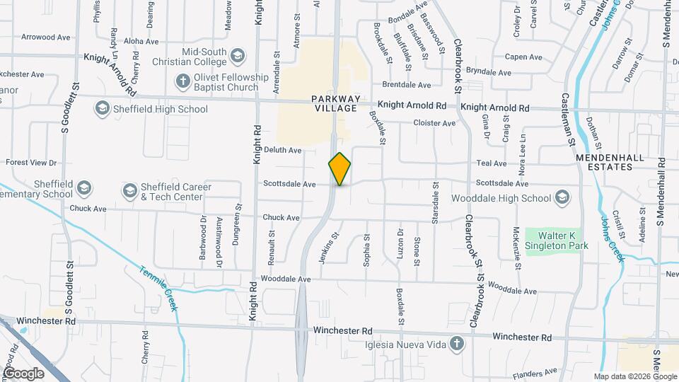 4741 Scottsdale Ave Map and Location Details