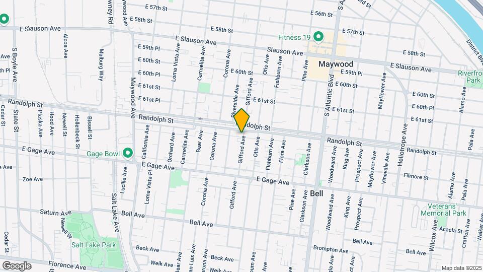 6021 Gifford Ave Map and Location Details