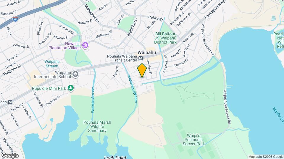 94-820-820 Awanei St Map and Location Details