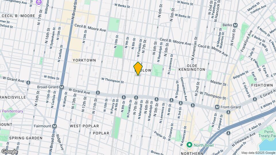 1328 N 7th St Mapa y Detalles de la Ubicación