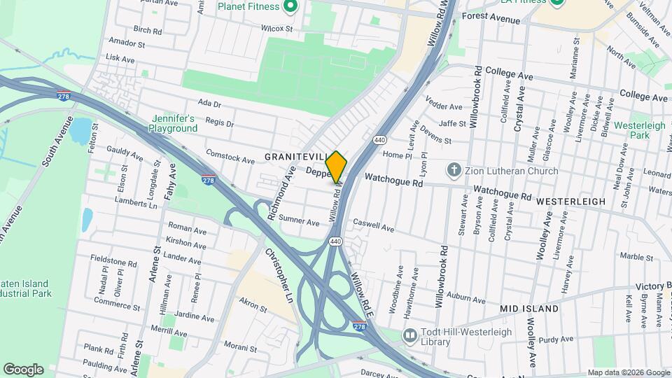 476 Willow Rd W Map and Location Details