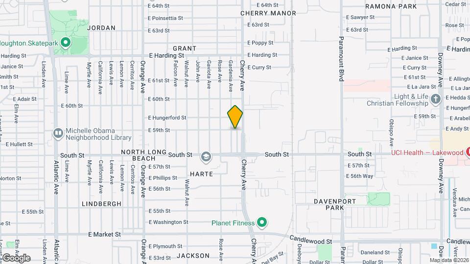 1910 E 59th St Map and Location Details