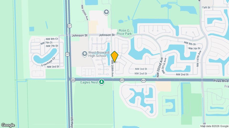 260 NW 207th Way Mapa y Detalles de la Ubicación