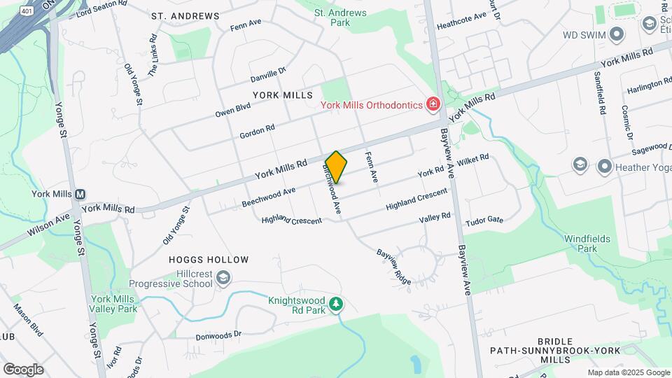 23 Birchwood Ave Map and Location Details