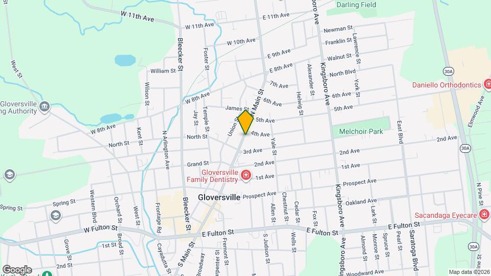 216 N Main St, Unit Apt C Map and Location Details