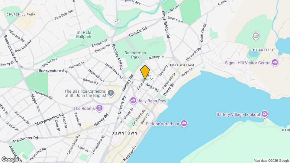 45 Bond St Map and Location Details